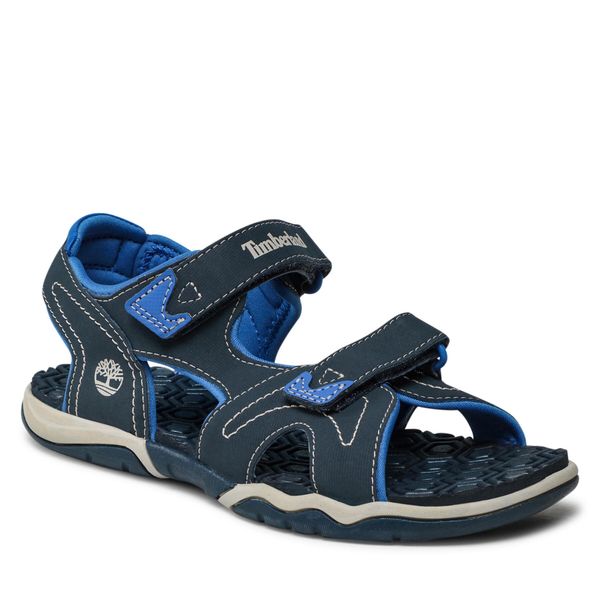 Sandały Timberland. Niebieskie sandały chłopięce Timberland, bez zapięcia. Za 209.99 zł.