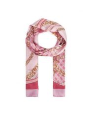 Guess Szal AW5339 POL03 Różowy. Czerwone czapki i kapelusze damskie Guess, z aplikacjami, z materiału. Za 219.99 zł.