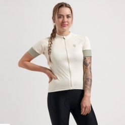 Koszulka rowerowa damska Rogelli Modesta. Brązowe koszulki sportowe damskie Rogelli, xl, bez wzorów, z materiału, bez kołnierzyka, bez ramiączek, rowerowe. Za 166.00 zł.
