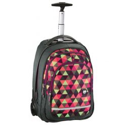 All Out Trolley szkolny BOLTON Happy triangle. Czarne torby i plecaki dziecięce All Out. Za 299.00 zł.