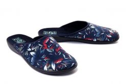 ADANEX DIL3 DIANA 24304 GR/CZ granatowy/czarny, kapcie/klapki damskie. Czarne kapcie damskie Adanex, bez wzorów. Za 63.90 zł.