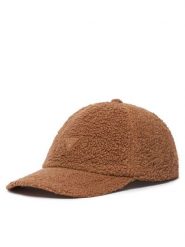 Guess Czapka z daszkiem AW5626 POL01 Brązowy. Brązowe czapki i kapelusze damskie Guess, z aplikacjami, z poliesteru. Za 194.99 zł.