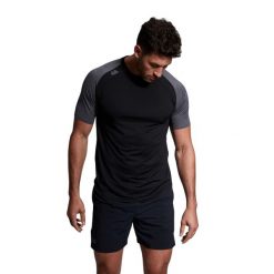 Koszulka Canterbury Élite. Czarne koszulki sportowe męskie CANTERBURY, bez wzorów, bez kołnierzyka, bez ramiączek. Za 300.00 zł.