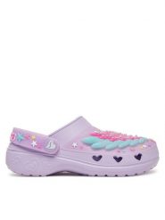 Skechers Sandały Sweetheart-Wing Stars 308367L/LVMT Fioletowy. Fioletowe sandały dziewczęce Skechers, z tworzywa sztucznego, bez zapięcia. Za 129.99 zł.