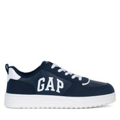 Sneakersy Gap. Niebieskie trampki i tenisówki chłopięce GAP, bez wzorów, bez zapięcia. Za 119.99 zł.