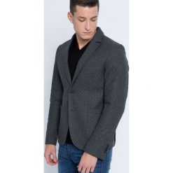 Trussardi Jeans - Marynarka. Szare marynarki męskie TRUSSARDI JEANS, z bawełny. W wyprzedaży za 799.90 zł.