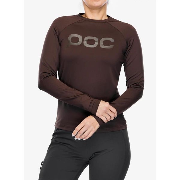 Bluza rowerowa damska POC Reform Enduro Jersey. Brązowe bluzy damskie POC, xs, bez wzorów, z jersey, bez kaptura. Za 272.99 zł.