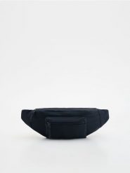 Saszetka typu nerka - granatowy. Niebieskie saszetki męskie Reserved, małe. W wyprzedaży za 35.99 zł.