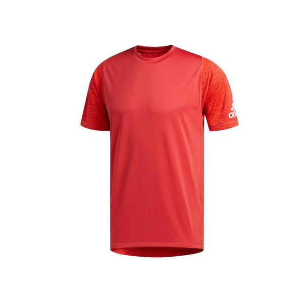 Koszulka sportowa męska Adidas Glored Rouglo. Czerwone koszulki sportowe męskie Adidas, m, bez wzorów, z poliesteru, bez kołnierzyka, bez ramiączek. W wyprzedaży za 58.00 zł.