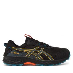 Buty do biegania Asics. Czarne buty sportowe męskie Asics, bez zapięcia, do biegania. Za 319.99 zł.