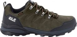 Buty trekkingowe męskie Jack Wolfskin REFUGIO TEXAPORE LOW M brązowe r. 44. Brązowe trekkingi męskie Jack Wolfskin. Za 248.47 zł.