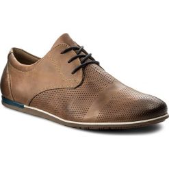 Półbuty LASOCKI FOR MEN - MI07A225-A84-01 Brązowy. Brązowe półbuty na co dzień męskie Lasocki For Men, z materiału. Za 179.99 zł.