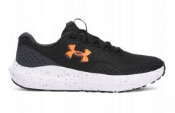 BUTY SPORTOWE MĘSKIE UNDER ARMOUR CHARGED SURGE 3027000-004. Buty sportowe męskie Under Armour, bez zapięcia. Za 169.00 zł.
