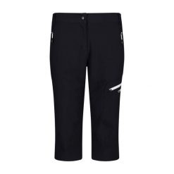 Spodnie damskie CMP Capri. Białe szorty sportowe damskie CMP, na lato, bez wzorów, sportowe, trekkingowe. Za 323.50 zł.