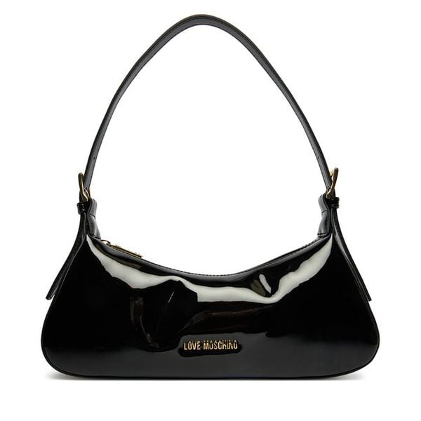 Torebka LOVE MOSCHINO. Czarne torebki do ręki damskie Love Moschino, bez wzorów, klasyczne, bez dodatków. Za 404.99 zł.