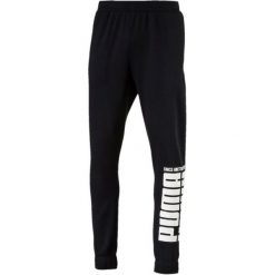 Puma Rebel Bold Pants Fl Cotton Black M. Czarne spodnie sportowe męskie Puma, z dresówki. Za 195.00 zł.