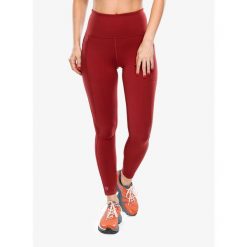 Legginsy damskie Smartwool Active Legging. Czerwone bielizna termoaktywna damska Smartwool, m, bez wzorów, na fitness i siłownię. Za 398.99 zł.