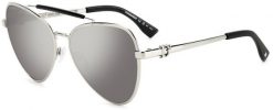 Dsquared2 Okulary D2-0093-S-10. Okulary przeciwsłoneczne, Kolor szary. Kobieta. NoSize. Szare okulary przeciwsłoneczne damskie Dsquared2. Za 382.71 zł.