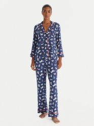 Kate Spade Piżama KSI82772 Niebieski Regular Fit. Niebieskie piżamy damskie Kate Spade, m, bez wzorów, z syntetyku, bez ramiączek. Za 559.99 zł.