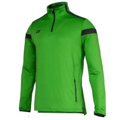 Bluza piłkarska dla dorosłych Zina Mid Delta PRO 2.0 Senior treningowa. Zielone bluzy męskie Zina, l, bez wzorów, bez kaptura, do piłki nożnej. Za 163.20 zł.