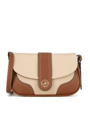 Beverly Hills Polo Club Torebka BHPC-C-011-07 Brązowy. Brązowe listonoszki damskie Beverly Hills Polo Club, bez wzorów, z tworzywa sztucznego, bez dodatków. Za 179.99 zł.