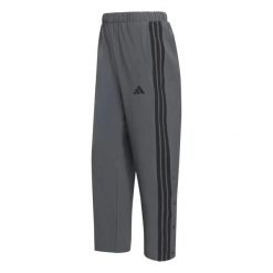 Spodnie dresowe adidas 3 Stripes. Szare spodnie sportowe męskie Adidas, l, bez wzorów, z dresówki, narciarskie. Za 241.50 zł.