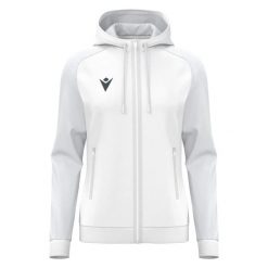 Damska bluza z kapturem full zip Macron Atlas. Niebieskie bluzy damskie Macron, m, bez wzorów, z dzianiny, z kapturem. Za 234.50 zł.