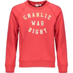 Bluza "Charlie was right" w kolorze czerwonym. Bluzy dla chłopców marki bonprix. W wyprzedaży za 125.95 zł.