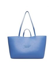 Tommy Jeans Torebka Tjw Must Tote AW0AW19051 Niebieski jasny. Niebieskie torebki do ręki damskie Tommy Jeans, bez wzorów, z jeansu, bez dodatków. Za 449.99 zł.