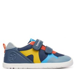 Sneakersy Biomecanics. Niebieskie trampki i tenisówki chłopięce Biomecanics, bez wzorów, bez zapięcia. Za 279.99 zł.