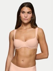 Triumph Biustonosz balkonetka Make-Up Illusion 10217849 Różowy. Czerwone biustonosze Triumph, bez wzorów, z syntetyku. Za 96.90 zł.