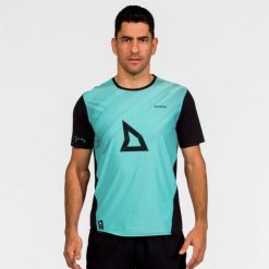 Koszulka do padla z krótkim rękawem męska Kuikma PTS Pro Maxi Sanchez. Brązowe buty sportowe męskie KUIKMA, l, bez wzorów, z elastanu, bez kołnierzyka, bez ramiączek. Za 129.99 zł.