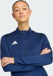 Adidas Bluza damska adidas Entrada 26 Track granatowa JZ6599 M. Bluzy damskie Adidas, m, bez wzorów, bez kaptura. Za 131.20 zł.