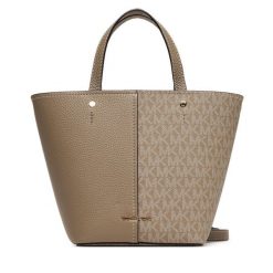Torebka MICHAEL Michael Kors. Brązowe torebki do ręki damskie MICHAEL Michael Kors, bez wzorów, klasyczne, bez dodatków. Za 899.99 zł.
