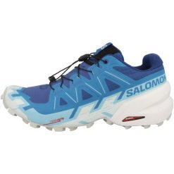 Buty do biegania męskie Salomon Speedcross 6 Lapis. Niebieskie buty sportowe męskie Salomon, z materiału, bez zapięcia, do biegania, salomon speedcross. Za 628.00 zł.