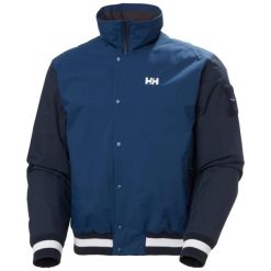 Kurtka narciarska Helly Hansen Apres Varsity. Niebieskie kurtki męskie Helly Hansen, na zimę, m, bez wzorów, retro, bez kaptura. Za 1,420.50 zł.