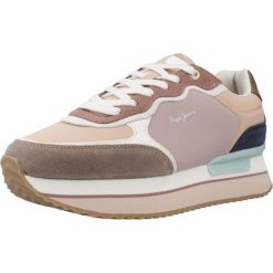 Buty PEPE JEANS RUSPER COMBI W Rose. Czerwone obuwie sportowe damskie Pepe Jeans, trekkingowe. Za 330.99 zł.