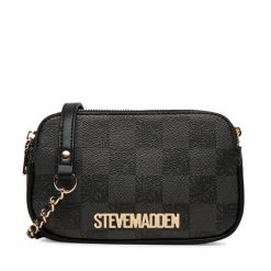 Torebka Steve Madden. Czarne torebki do ręki damskie Steve Madden, bez wzorów, wizytowe, bez dodatków. Za 209.99 zł.