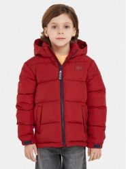 Tommy Hilfiger Kurtka zimowa Alaska KS0KS00402 D Bordowy Regular Fit. Czerwone buty zimowe chłopięce Tommy Hilfiger, na zimę, bez wzorów, z syntetyku, bez kaptura. Za 719.99 zł.