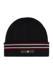 Beverly Hills Polo Club Czapka CEO-BHPC-M3-002-AW25 Czarny. Czarne rękawiczki męskie Beverly Hills Polo Club, na zimę, bez wzorów, z bawełny. Za 69.99 zł.
