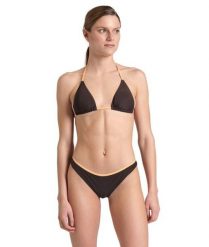 Strój kąpielowy damski dwuczęściowy bikini na basen plażę Arena Profile. Brązowe bikini damskie Arena, s, bez wzorów. Za 51.98 zł.