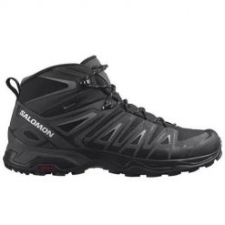 Buty trekkingowe męskie Salomon X Ultra Pioneer Mid Gtx Gore-tex. Czarne trekkingi męskie Salomon, za kostkę, trekkingowe, gore-tex. Za 686.00 zł.