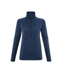 Bluza turystyczna damska Fitzroy LF Po W. Brązowe bluzy damskie Millet, s, bez wzorów, z polaru, bez kaptura. Za 190.19 zł.