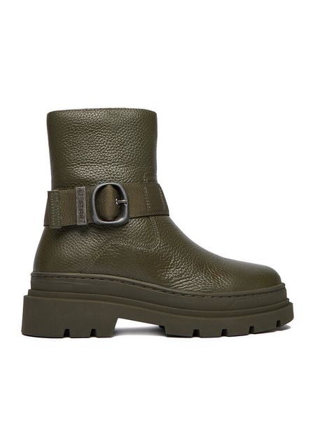 G-Star Raw Botki CEO-WI45-VR-3400-03 Khaki. Brązowe botki damskie G-Star, ze skóry, retro, bez obcasa, na płaskiej podeszwie, bez zapięcia. Za 429.99 zł.