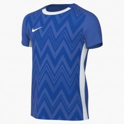 Koszulka treningowa chłopięca Nike Dri-fit Challenge. Białe t-shirty dla chłopców Nike, bez wzorów, z materiału, bez ramiączek. Za 166.20 zł.