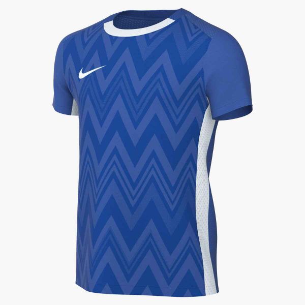 Koszulka treningowa chłopięca Nike Dri-fit Challenge. Białe t-shirty dla chłopców Nike, bez wzorów, z materiału, bez ramiączek. Za 166.80 zł.