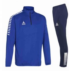 Bluza męska poliestrowa rozpinana Select ARGENTINA 1/2 ZIP niebieska. Niebieskie bluzy męskie Select, m, bez wzorów, bez kaptura, do piłki nożnej. W wyprzedaży za 123.40 zł.