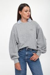 Bluza damska z odpinanym kołnierzykiem LIU JO. Bluzy damskie Liu Jo, s, bez wzorów, bez kaptura. Za 719.00 zł.
