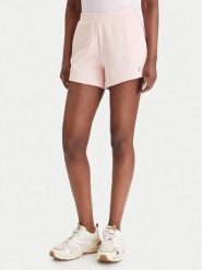 Guess Szorty sportowe V6GD14 K3090 Różowy Regular Fit. Czerwone szorty sportowe damskie Guess, l, z aplikacjami, z syntetyku, sportowe. Za 219.99 zł.