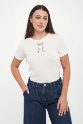 T-shirt damski Tamme JOOP!. T-shirty damskie JOOP!, xs, bez wzorów, bez kołnierzyka. Za 399.00 zł.